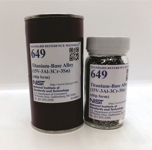 SRM 654b  鈦合金,鋁-釩標準品