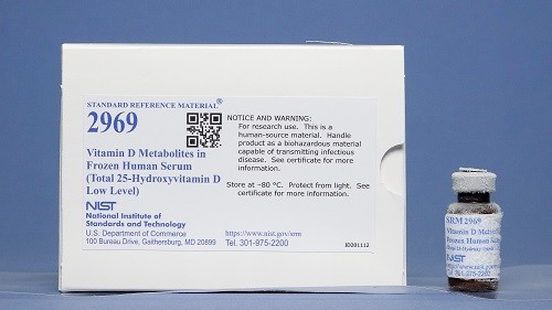 SRM 2969  人血清中維生素D代謝物標準品(總量25-羥基維生素D低水平)