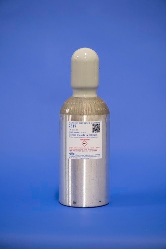 SRM 2617  氮氣中的二氧化碳標(biāo)準品(公稱含量為500毫微升/摩爾)