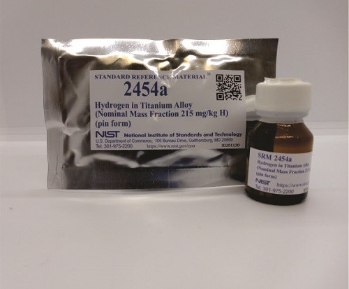 SRM 2454a  鈦合金中的氫(標(biāo)稱質(zhì)量分?jǐn)?shù)215mg /kg H)(針形)標(biāo)準(zhǔn)品